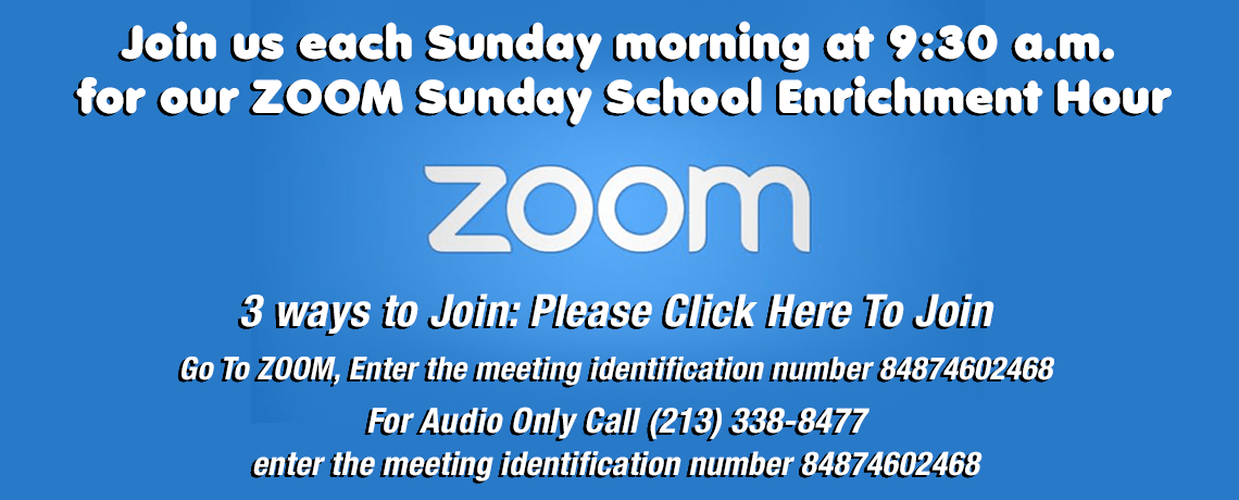 Summer Sunday School